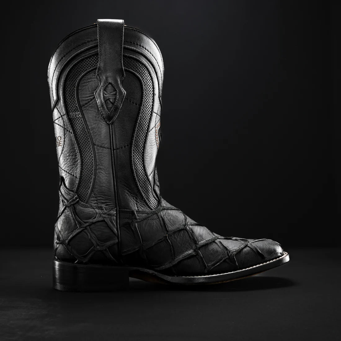 MEN'S MONSTER FISH TRIBUTE SQUARE TOE COWBOY BOOT