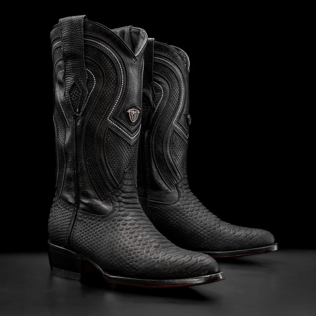 MEN'S SIERRA PYTHON J TOE COWBOY WESTERN BOOT