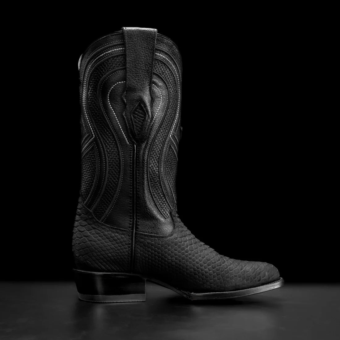 MEN'S SIERRA PYTHON J TOE COWBOY WESTERN BOOT