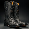 MEN'S MONSTER FISH TRIBUTE SQUARE TOE COWBOY BOOT